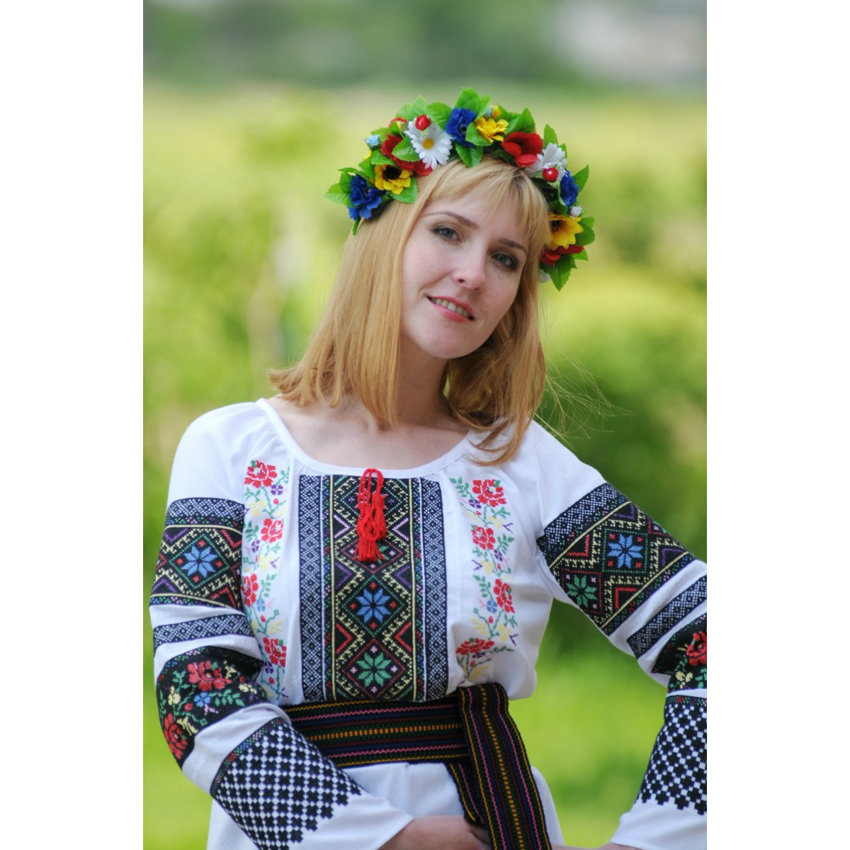 Ukraine, Ukrainian, traditional, folk, woven, plakhta, krayka, skirt ...