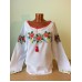 Embroidered blouse "Olvia: summer"