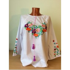 Embroidered blouse "Olvia: meadows"