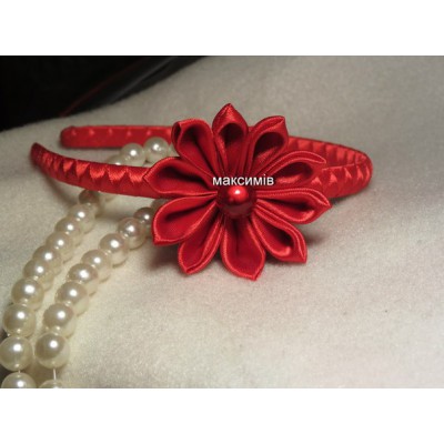 Hair band "Flower of Fire"