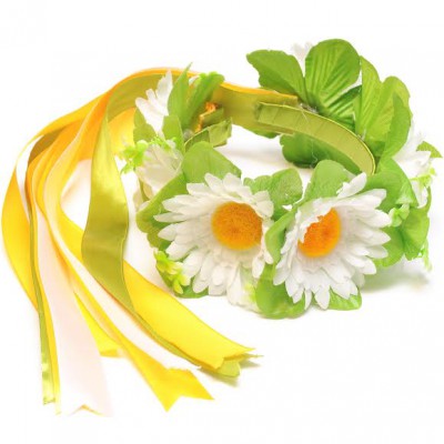 Ukrainian Wreath "Pure Chamomiles"