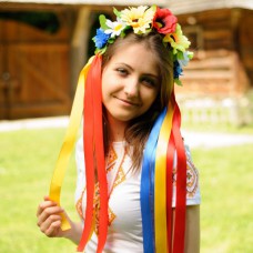 Ukrainian Wreath "Wild Flowers Classic"