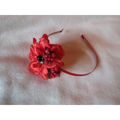 Hair band "Red Berries"