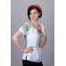 Embroidered  blouse "Leaves&Berries"