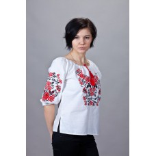 Embroidered  blouse "Roses Traditional"