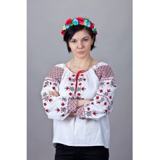 Embroidered  blouse "Ukrainian Crown"