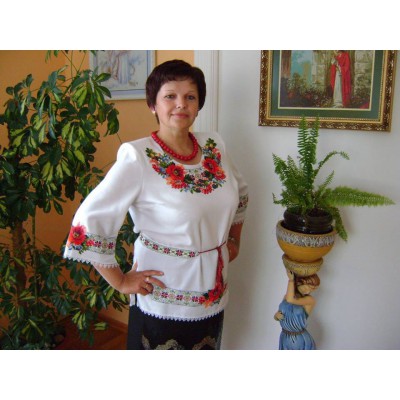 Beads Embroidered Blouse "Beauty of Traditions"