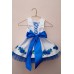 Beads and Ribbons Embroidered Dress and Handbag for girl "Dreamy"
