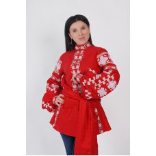 Boho Style Ukrainian Embroidered Folk Blouse 15