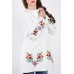 Embroidered coat "Modern" white