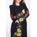 Embroidered coat "Valley of Sun" black