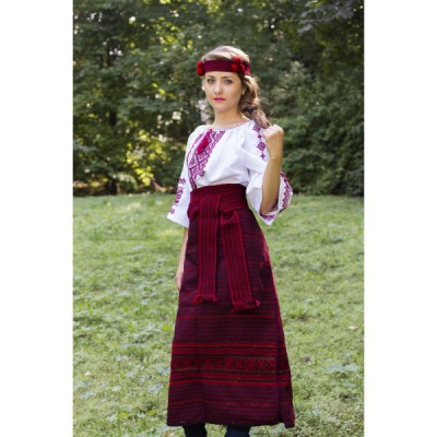 Traditional Costume for Ladies (Blouse + Plakhta + Krayka + Chiltse)