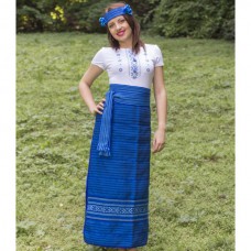 Traditional Skirt (Plakhta) Blue