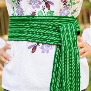 Traditional Belt (Krayka) Green for adult