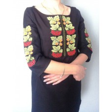 Embroidered dress "Oak&Kalyna 2"