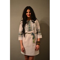 Embroidered dress "Freedom Fighter"