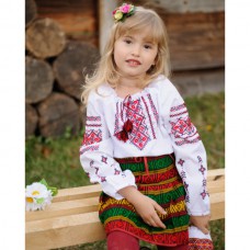 Embroidered Skirt (plakhta) for little girl "Modern"