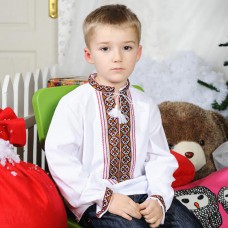 Embroidered shirt for little boy "Arsen"
