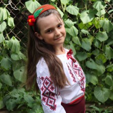 Embroidered blouse for little girl "Hutsulochka"