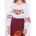 Embroidered blouse for little girl "Panna: Blooming Field"