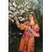 Sleeveless Ukrainian Embroidered Mini Dress "Rose"