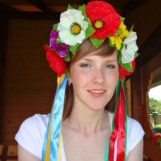 Ukrainian Wreath "Colourful Poppies"
