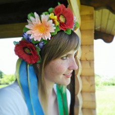 Ukrainian Wreath "Wild Flowers Crown"