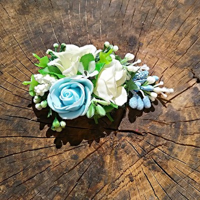 Hairclip "Forget-me-not"