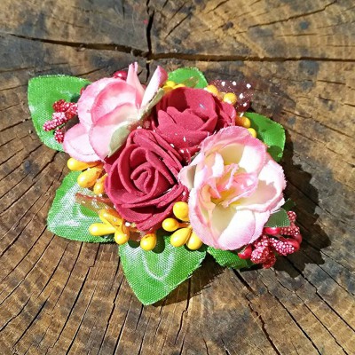 Hairclip "Roses"