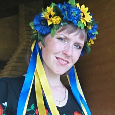 Ukrainian Wreath "Patriotic Maxi"