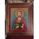 Holy Martyr Bohdan Beads Embroidered Icon