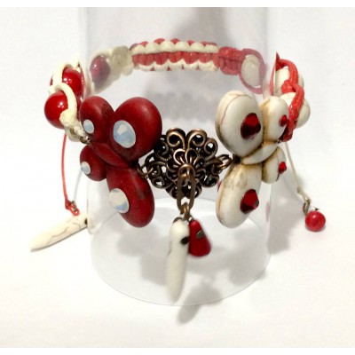 Bracelet "Poppies Vintage"