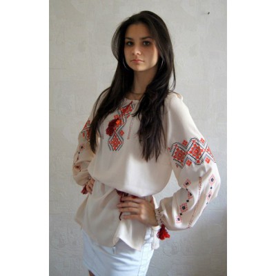 Embroidered blouse "Ukrainian Beauty"