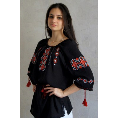 Embroidered blouse "Star of Kyiv"