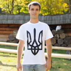 Printed Patriotic Unisex T-shirt "Trident Simple"