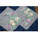 Set of 2 Embroidered Pillow Covers "Rose Dew"