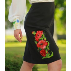 Embroidered Skirt "Poppy Classic"