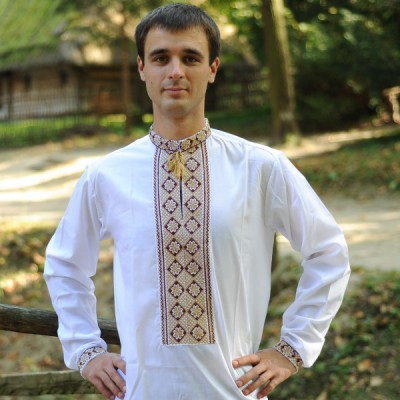 Embroidered shirt "Golden Ukrainian"