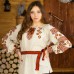 Embroidered blouse "Whisper of Autumn"