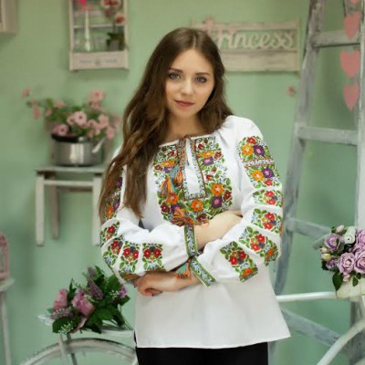 Embroidered blouse "Flowers of Lviv"