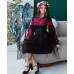 Embroidered Boho Dress "Coquette"