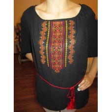 Embroidered  blouse "Extreme Fire"