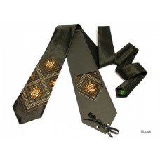 Embroidered tie for men "Cossac"