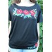 Embroidered t-shirt "Flower Tunic"