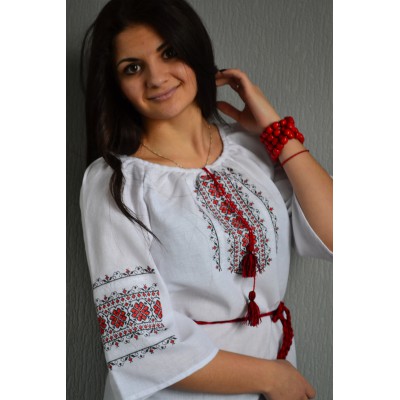 Embroidered  blouse "Ukrainian Ornament"