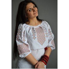 Embroidered  blouse "Colours of Joy"