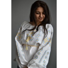 Embroidered  blouse "Ukrainian Beauty Patriotic"