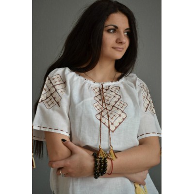 Embroidered  blouse "Summer Breeze"