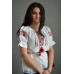 Embroidered  blouse "Fantastic Roses Red"